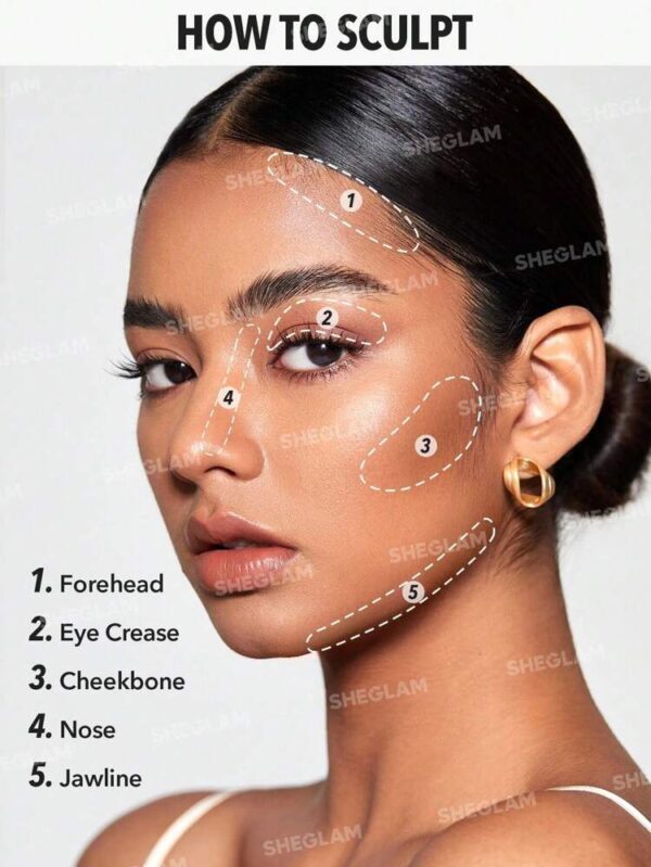 SHEGLAM Bâton De Contour Crème Terracotta Snatch 'N' Define – Image 3