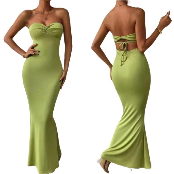 Robe Bustier Torsadé