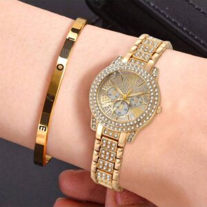 MONTRE POUR FEMME 2 PIECES