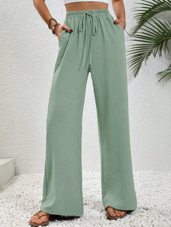 SHEIN LUNE Pantalon Ample À Cordon À Poche – Image 3