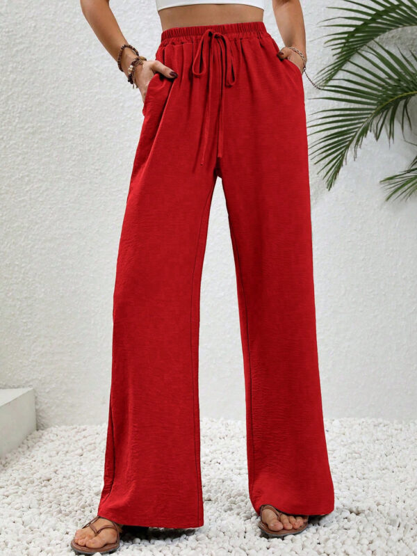 SHEIN LUNE Pantalon Ample À Cordon À Poche – Image 4