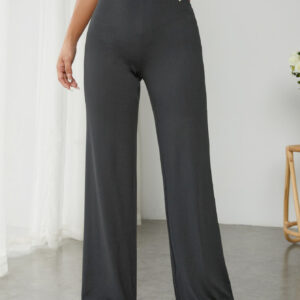 SHEIN PETITE Pantalon ample taille haute