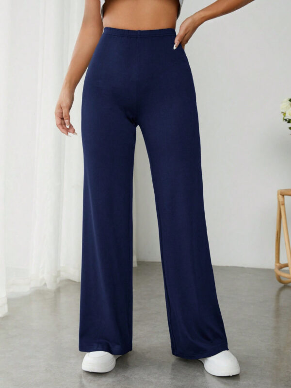 SHEIN PETITE Pantalon ample taille haute – Image 3