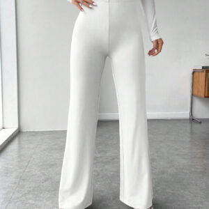 SHEIN PETITE Pantalon ample taille haute