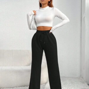 SHEIN PETITE Pantalon De Survêtement À Cordon