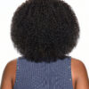 Crépue Bouclée Perruque Bandeau Naturel Noir Court Court Humain Cheveux Perruque Bouclée Fait À La Machine Sans Perruque Avec Dentelle devant en dentelle Perruque human hair – Image 4