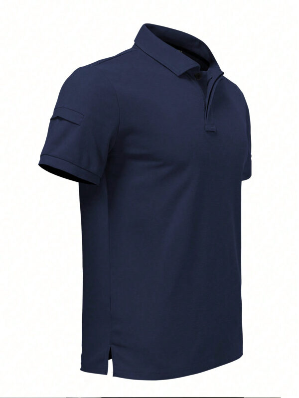 Manfinity Basics Homme Polo Unicolore – Image 7