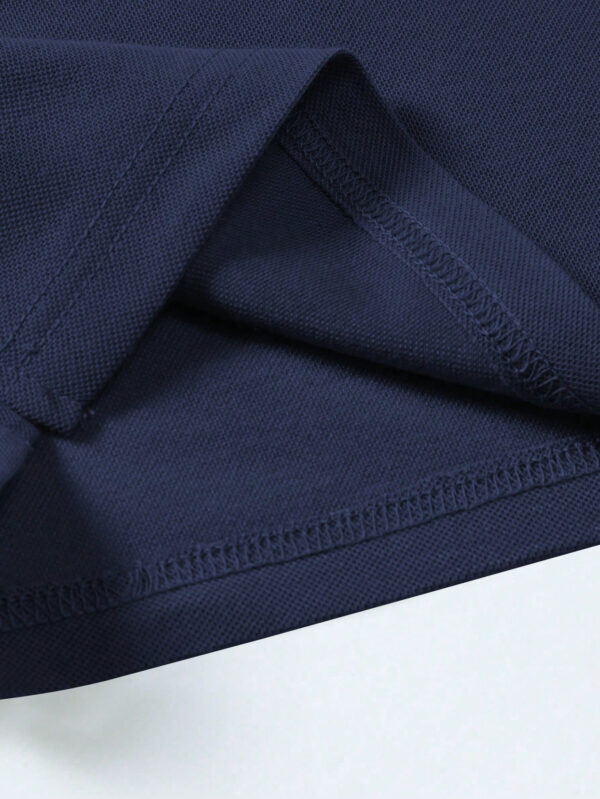 Manfinity Basics Homme Polo Unicolore – Image 9