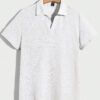Manfinity RelaxMax Homme Polo unicolore en maille gaufrée