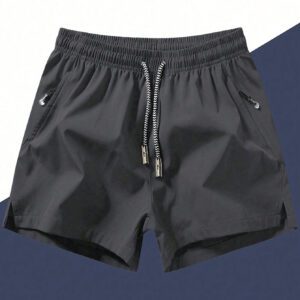 Homme Short À Cordon Zippé