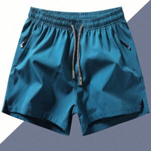 Homme Short À Cordon Zippé