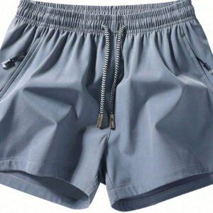 Homme Short À Cordon Zippé