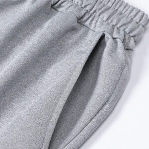 Shorts pour hommes à taille élastique, décontracté, sportif, unicolore, pour l'été