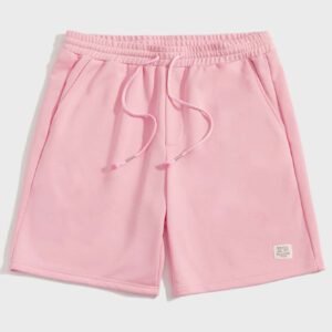 Manfinity Hypemode Homme Short À Applique Lettre À Cordon