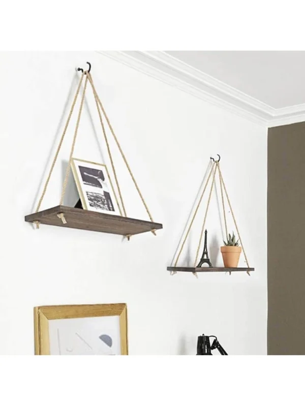 1 pièce Minimaliste Macramé Suspension Murale – Image 2