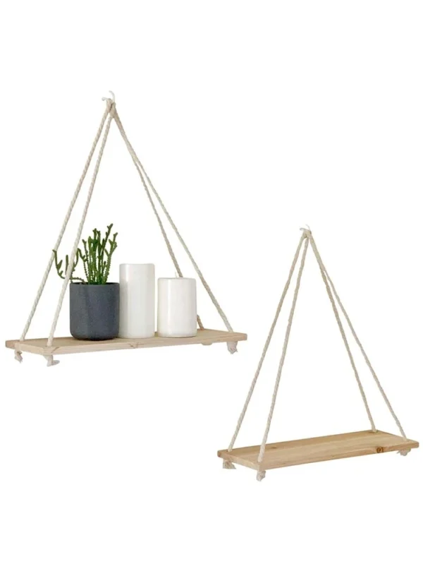 1 pièce Minimaliste Macramé Suspension Murale – Image 4