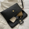 Sac enveloppe minimaliste à rabat – Image 7