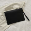Minimaliste Noir Pochette Élégant Sac Enveloppe – Image 3