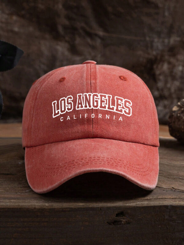1pc Men's Outdoor Adjustable Size Sun Hat With Letter Print, Fashionable And Great For Daily Wear Or As Trucker Cap Street – Image 7