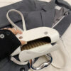 Sac De Selle À La Mode, Sac À Bandoulière Unie, Sac À Épaule De Niche – Image 4