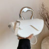 Sac De Selle À La Mode, Sac À Bandoulière Unie, Sac À Épaule De Niche – Image 5