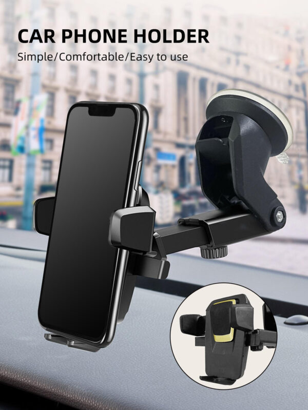 Voiture Universel Mains Libres Succion Téléphone Portable Support Pour Tableau De Bord De Voiture Sortie D'air Support De Téléphone De Voiture Monter – Image 2