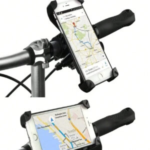 1 pièce Support de téléphone de moto, support mobile universel, anti-perte et stable, compatible avec la navigation GPS pour moto/vélo