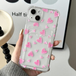 Coque de téléphone portable avec motif cœur