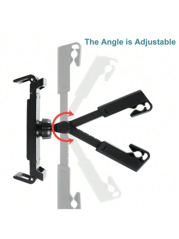 Support De Montage De Tablette Appuie-tête De Voiture, Support De Tablette Extensible Pour Les Sièges Arrière Pour Enfants, Compatible Avec Ipad Air Mini/téléphone Portable/galaxy Tab/kindle Fire Hd/switch – Image 5