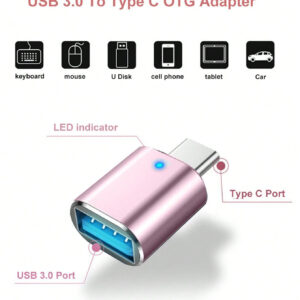 USB C À USB Adaptateur 4/3 À USB 3,0 Adaptateur Otg À USB Adaptateur Compatible Avec / Tablette / Téléphone Intelligent Avec A USB Type-C USB-C À USB Adaptateur Connecter USB Accessoire / Câbles À A USB-C Ou 4 / 3 Appareil Comme MacBook Pro 2019 2018 2017 , MacBook Air 2020 2019 2018 , iPad 2020 2018 , iPad air 4 , Chromebook , , Microsoft surface , Samsung Galaxie S23 S22 S21 S20 10 9 8 Plus , 20 10 9 8 Plus Et Clé USB , U , Dur , Clavier , Souris , Imprimante ETC À USB-C