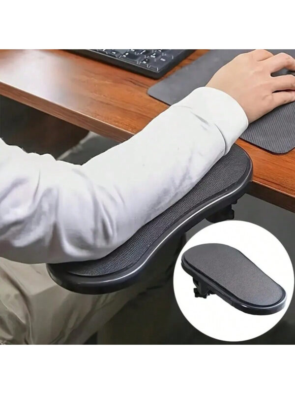 1 Pièce Support D'accoudoir D'ordinateur, Rallonge De Bureau D'ordinateur, Réduire La Fatigue Et La Douleur, Équipement De Bureau À Domicile Ergonomique, Convient Pour Clavier À Coude, Souris Et Bureau