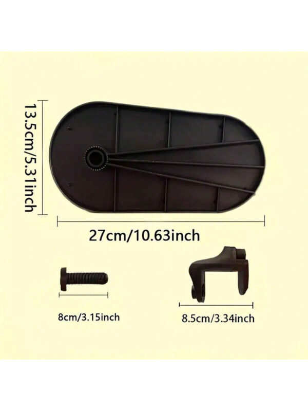 1 Pièce Support D'accoudoir D'ordinateur, Rallonge De Bureau D'ordinateur, Réduire La Fatigue Et La Douleur, Équipement De Bureau À Domicile Ergonomique, Convient Pour Clavier À Coude, Souris Et Bureau – Image 5