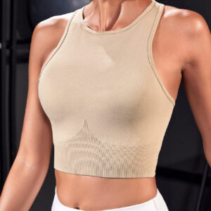 SHEIN Sport Studio Brassière de sport unicolore