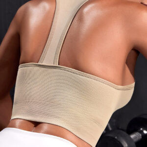 SHEIN Sport Studio Brassière de sport unicolore