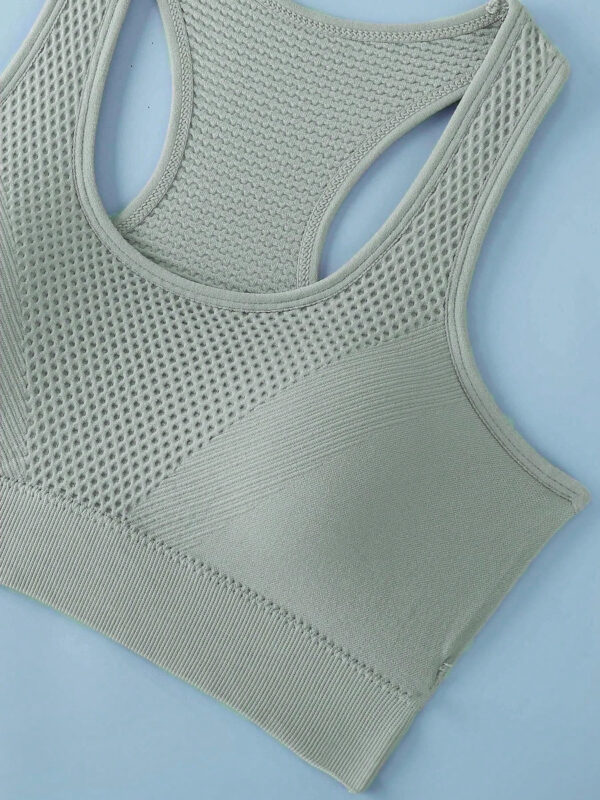 3 pièces/Set Soutiens-gorge de sport pour femmes pour le yoga, le fitness, la course, dos fin, peut être porté seul ou enroulé autour de la poitrine, lingerie – Image 13