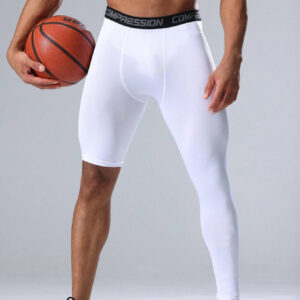 Pantalon de compression style petit ami pour hommes pour la course, le fitness, l'entraînement de basketball, séchage rapide, haute élasticité