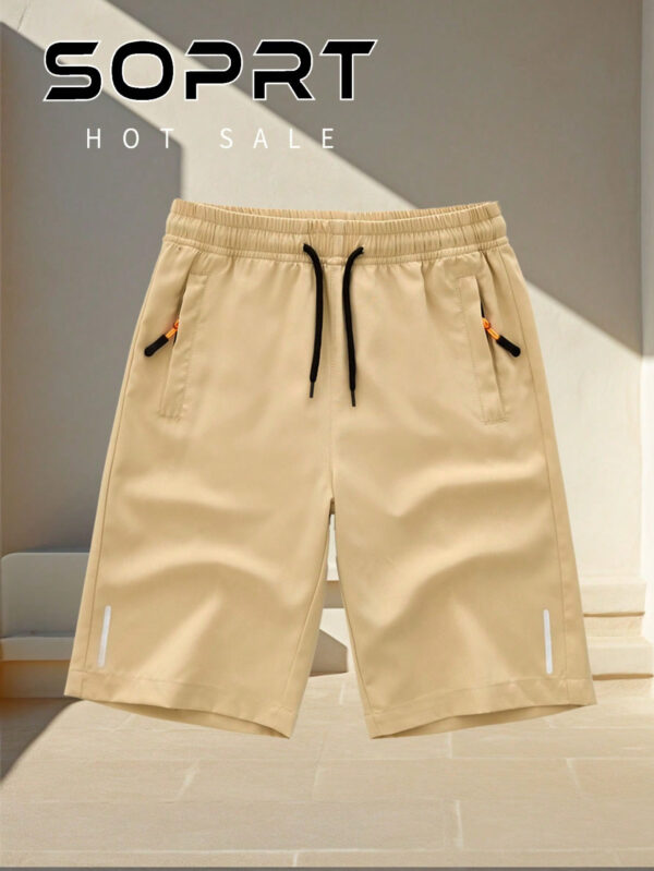 Short casual style petit ami pour homme, short d'escalade respirant et séchage rapide pour l'extérieur, coupe casual pour le travail