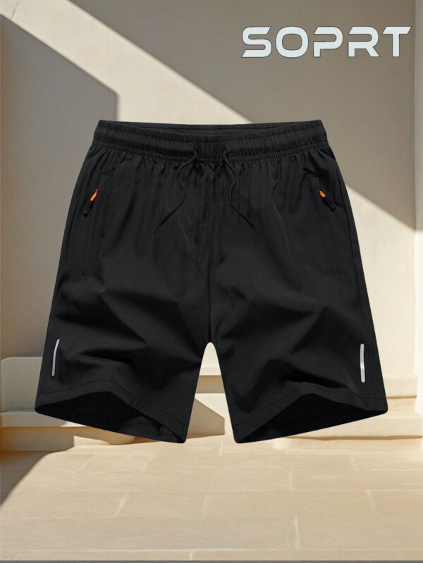 Short casual style petit ami pour homme, short d'escalade respirant et séchage rapide pour l'extérieur, coupe casual pour le travail – Image 4