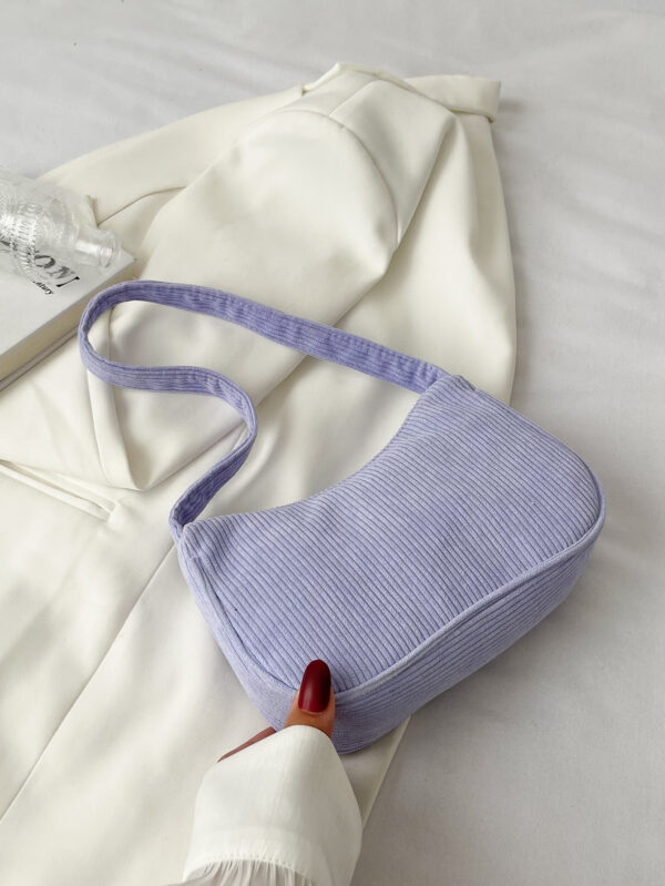 Sac en velours côtelé minimaliste pour la Saint-Valentin