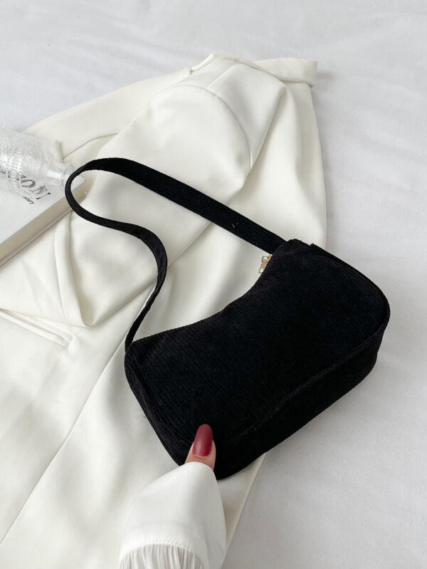 Sac en velours côtelé minimaliste pour la Saint-Valentin – Image 4