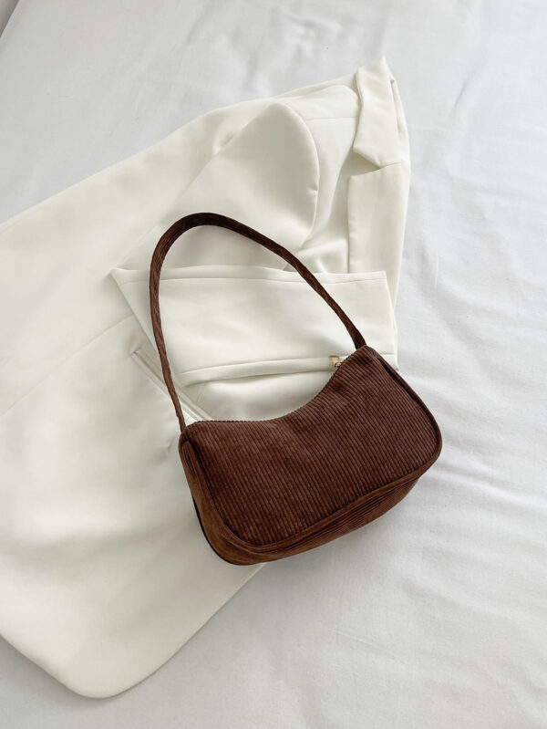 Sac en velours côtelé minimaliste pour la Saint-Valentin – Image 7