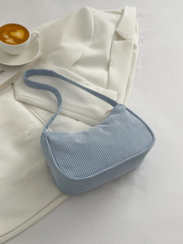 Sac en velours côtelé minimaliste pour la Saint-Valentin – Image 11