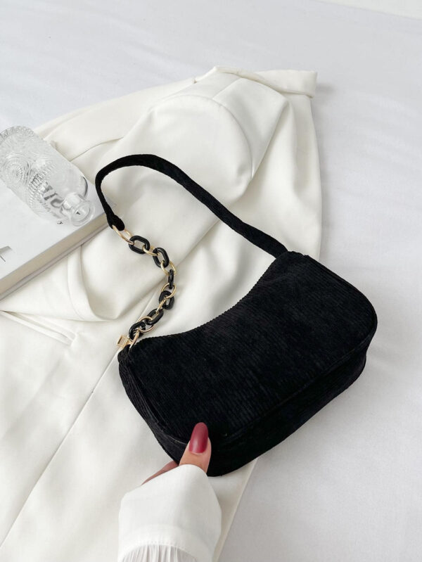 Sac en velours côtelé minimaliste pour la Saint-Valentin – Image 15