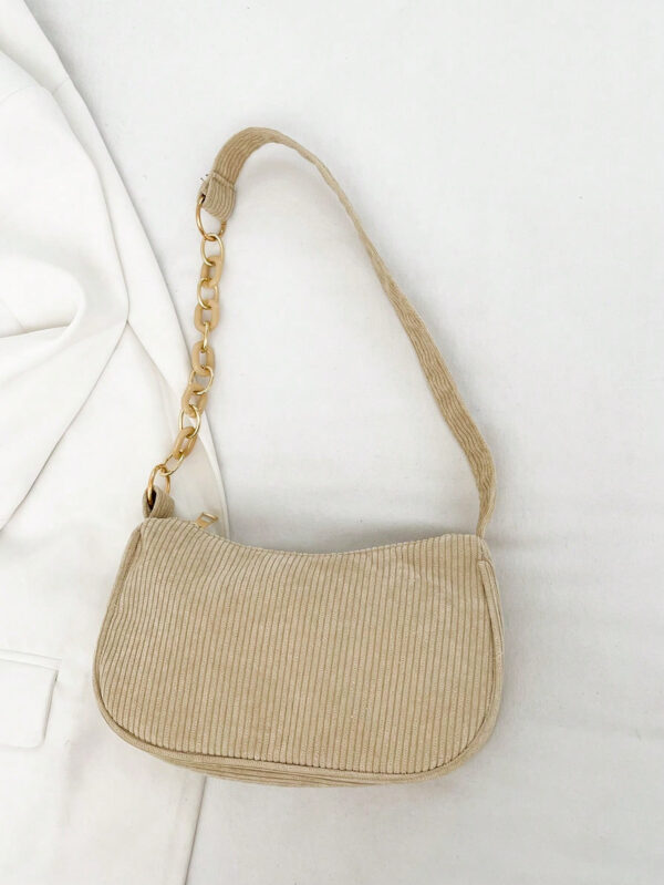 Sac en velours côtelé minimaliste pour la Saint-Valentin – Image 16