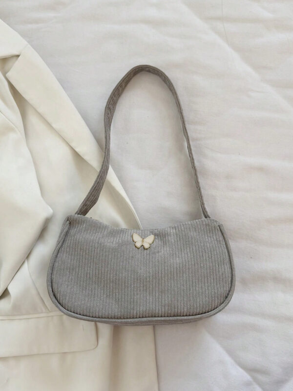 Sac en velours côtelé minimaliste pour la Saint-Valentin – Image 20
