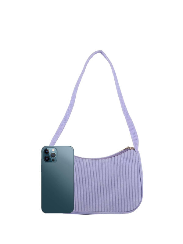 Sac en velours côtelé minimaliste pour la Saint-Valentin – Image 27