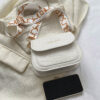 Sac à bandoulière pour femme à texture à la fois à la mode et polyvalent, sac à bandoulière mini de couleur unie, tendance avec large bandoulière, sac à main carré en PU pour femme – Image 8
