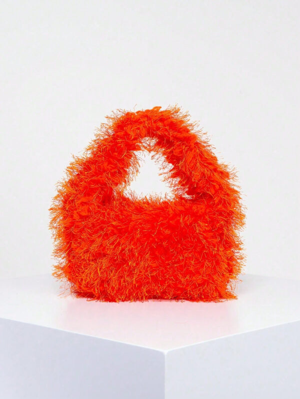 Sac de soirée élégant à motif rose, sac à main pour mariage et fête, porte-monnaie doux et délicat pour dame, cadeau de la Saint-Valentin pour les femmes (motif aléatoire) – Image 16