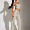 SHEIN BAE 1 pièce Top Bandeau & 1 pièce Pantalon Ample – Image 7