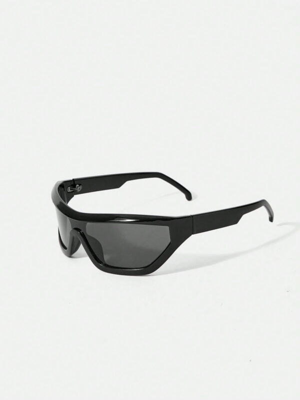 SHEIN ICON 1 pièce Lunettes de mode à monture complète, style de rue mignon Y2K, convient pour un usage casual, concert/festival, école pour femmes – Image 6